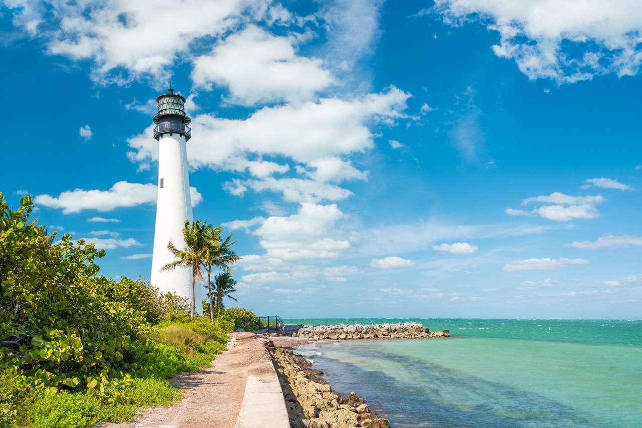 Famous lighthouse at Cape Florda jigsaw puzzle online