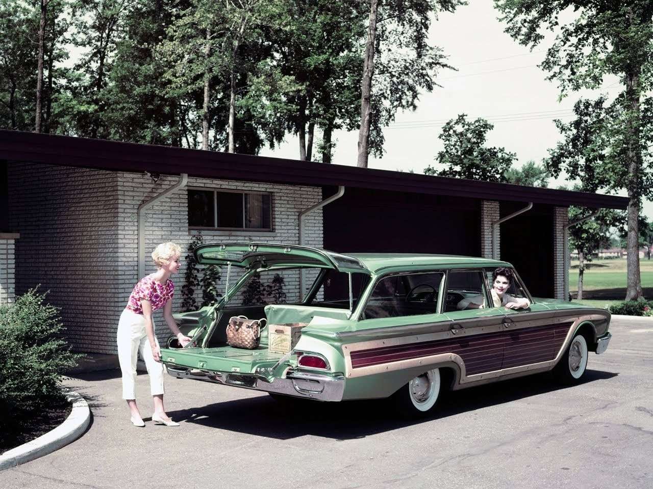Ford Galaxie SW 1960 року випуску онлайн пазл
