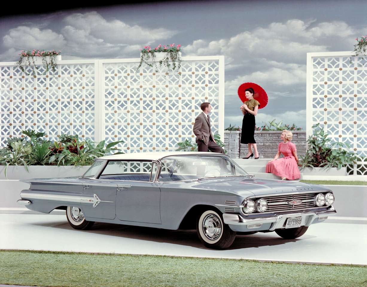 Toit rigide quatre portes Chevrolet Impala 1960 puzzle en ligne