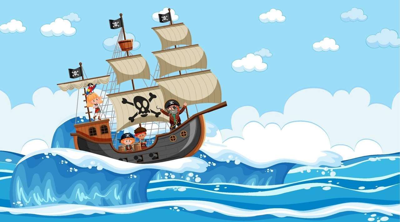 la iska abandonada del pirata rompecabezas en línea