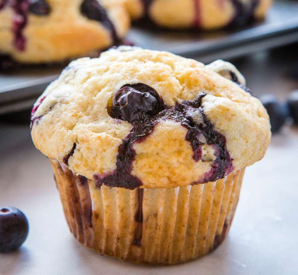 Nejlepší borůvkové muffiny skládačky online