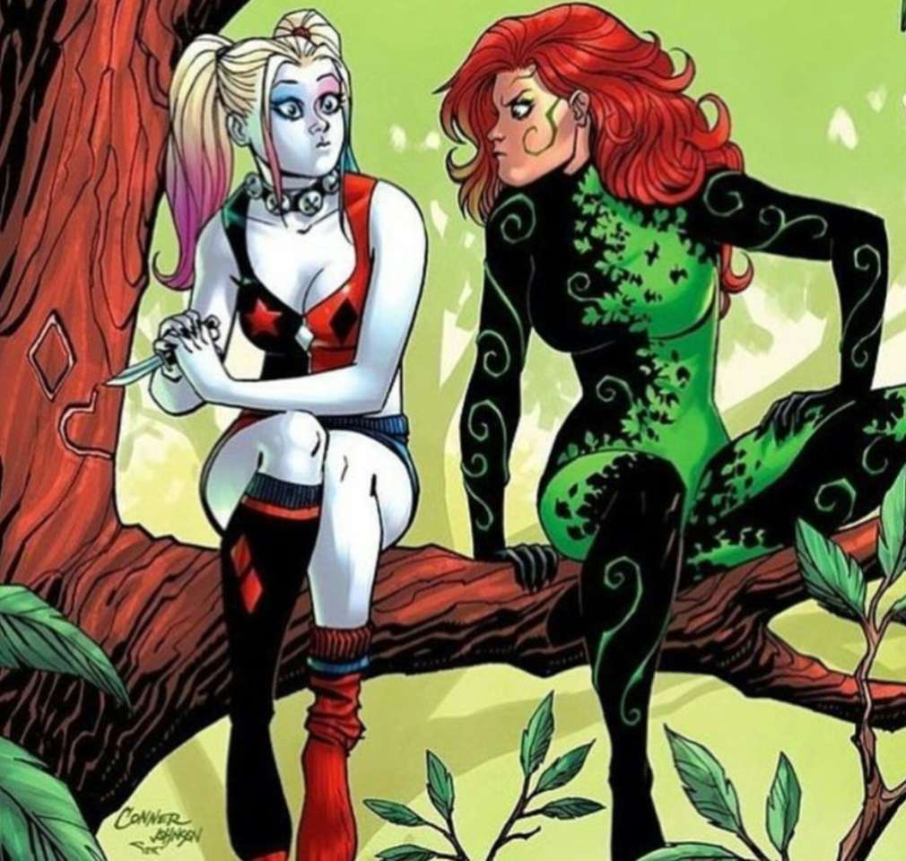 Harley & Ivy sur un arbre puzzle en ligne