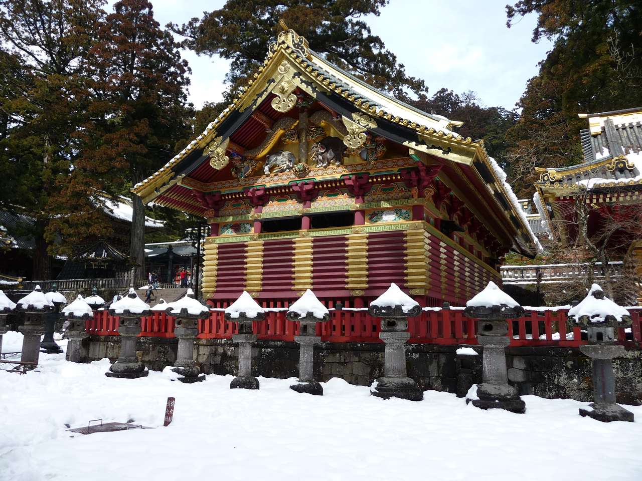 chrám Nikko online puzzle