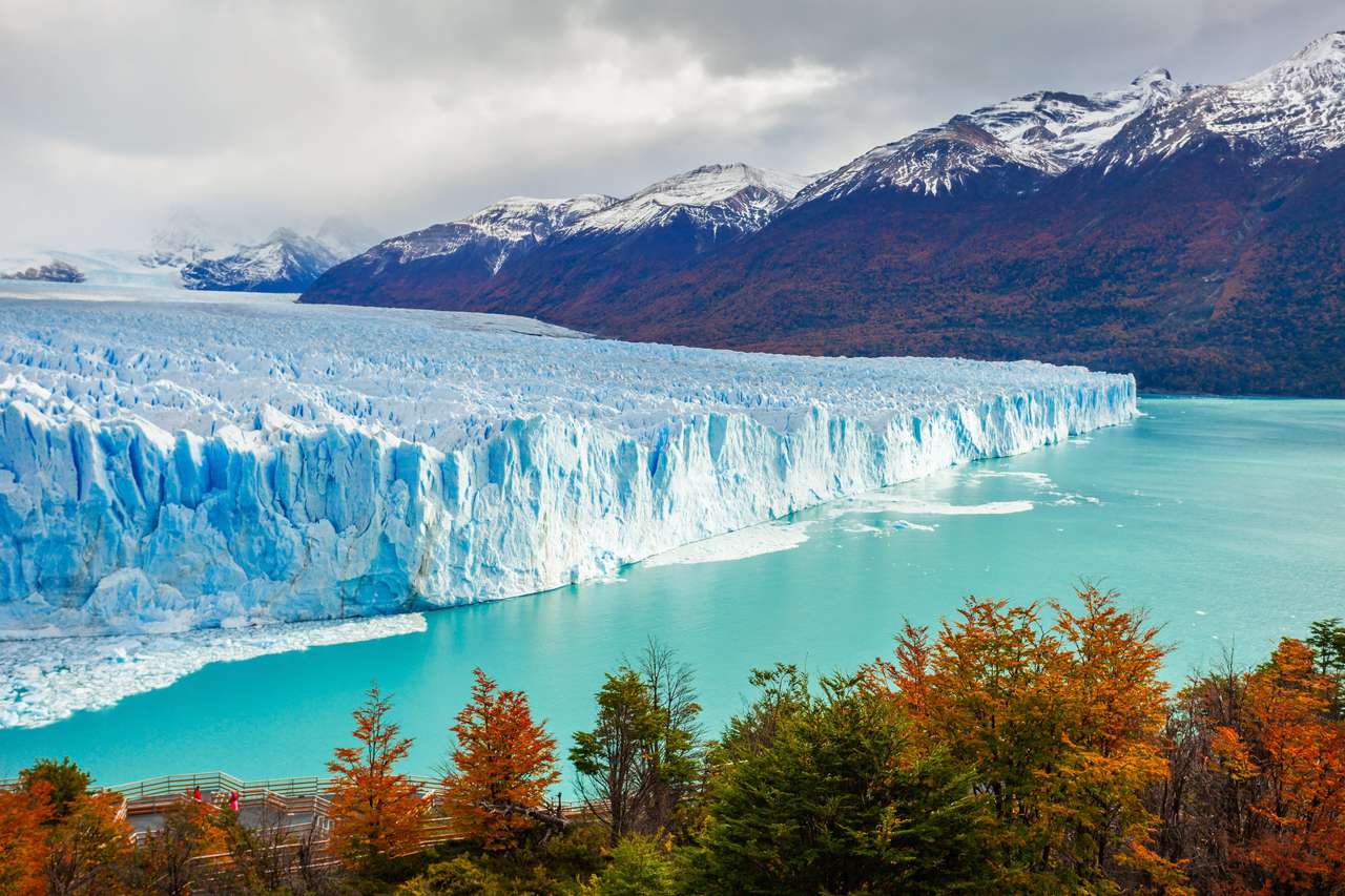 Perito Moreno -glaciären pussel på nätet