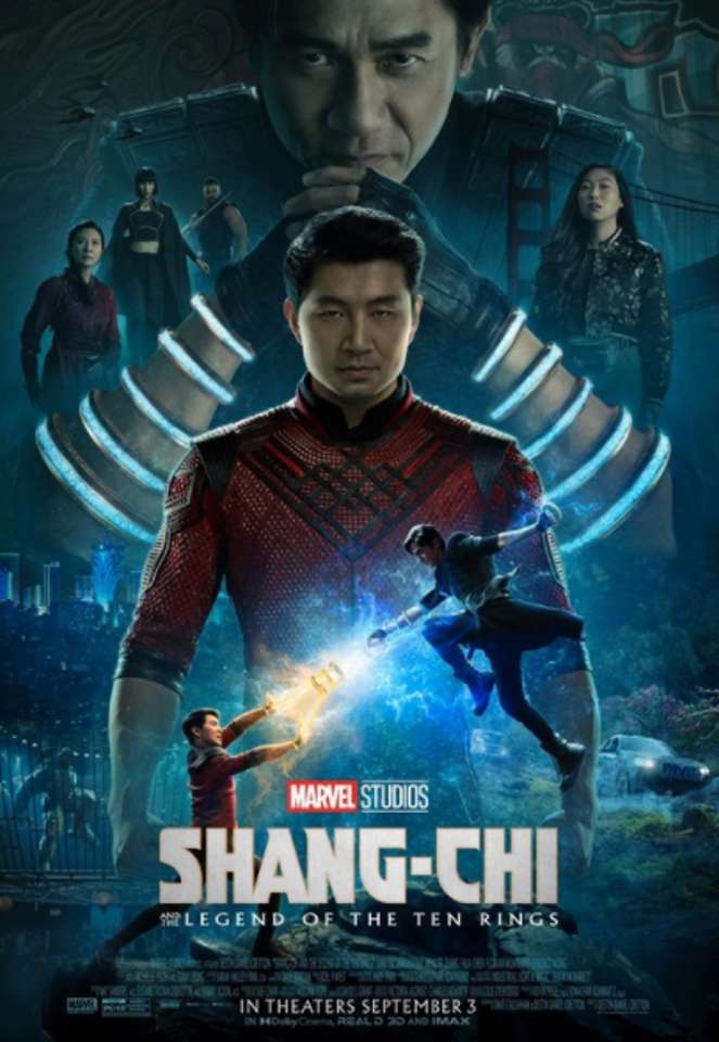 Affischen Shang-Chi och legenden om de tio ringarna Pussel online