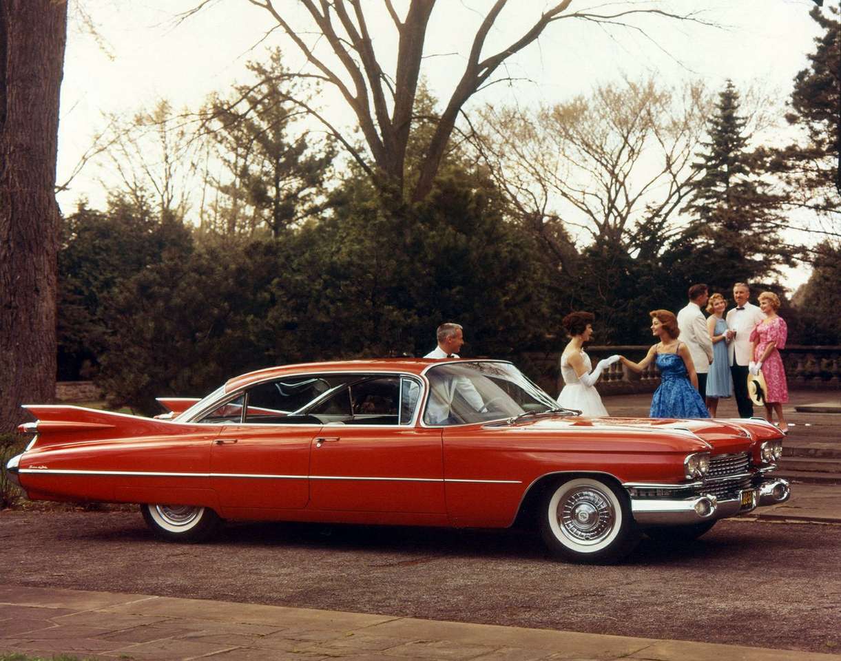1959 Cadillac Sedan de Ville 6 ventanas. rompecabezas en línea
