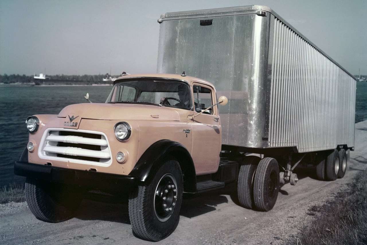1956 Dodge trattore da lavoro puzzle online