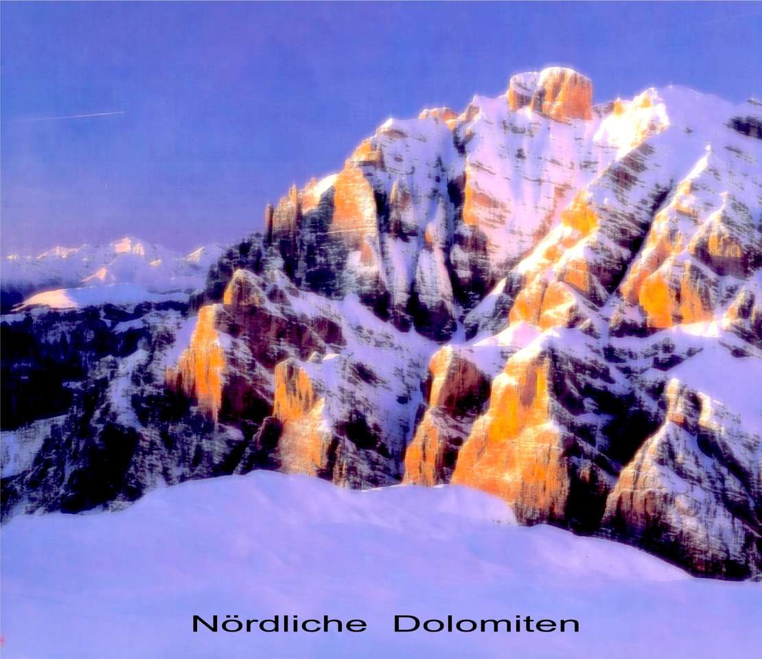 Доломітові Альпи онлайн пазл