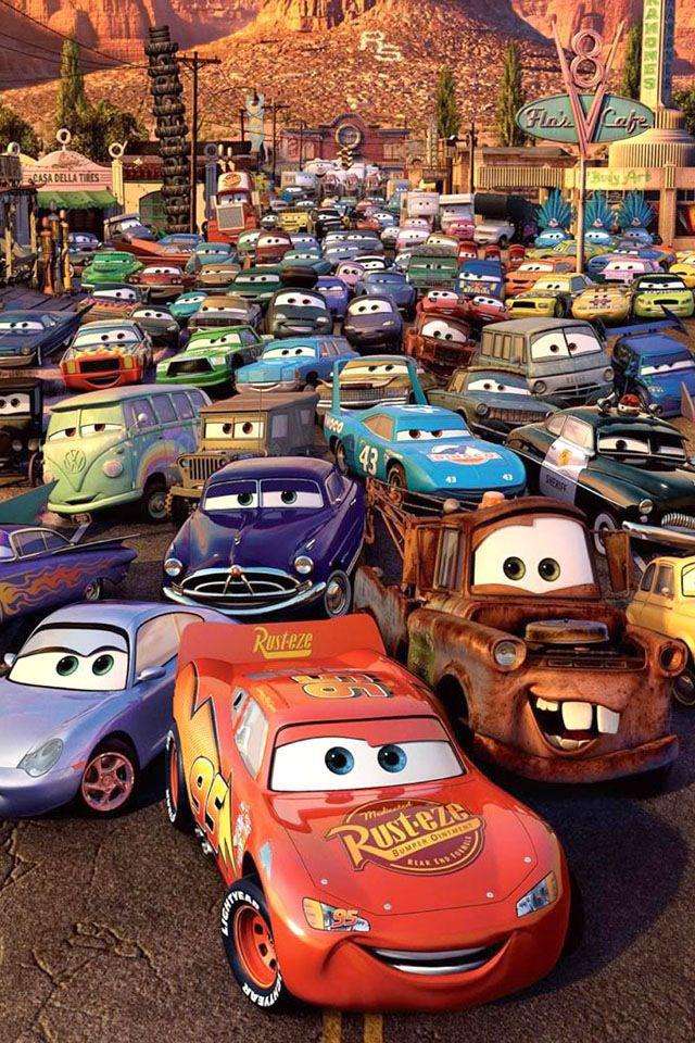 Disney bilar affisch pussel på nätet