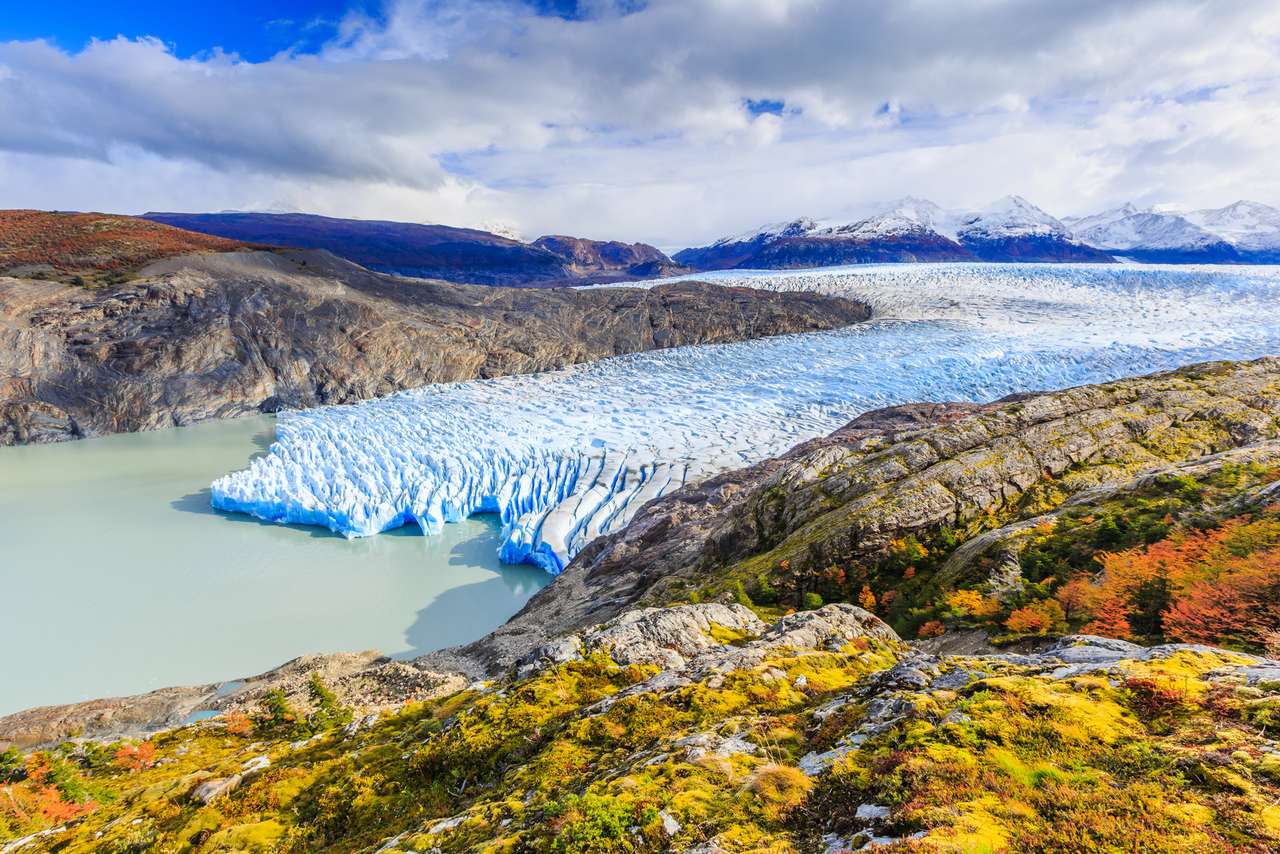 perito moreno-argentinië gletsjer legpuzzel online
