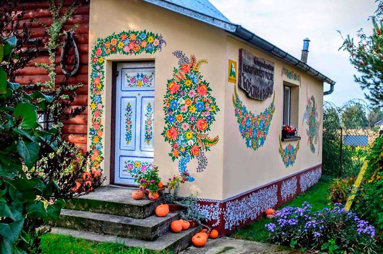 het geschilderde dorp online puzzel