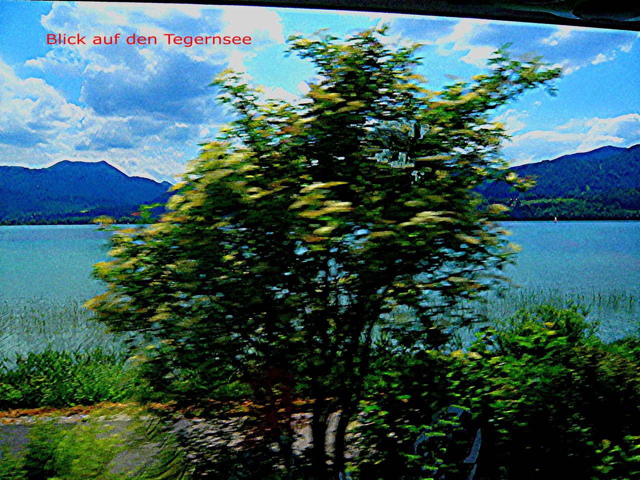 Lac Tegernsee puzzle en ligne