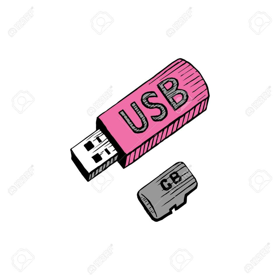 MEMÓRIA USB quebra-cabeças online