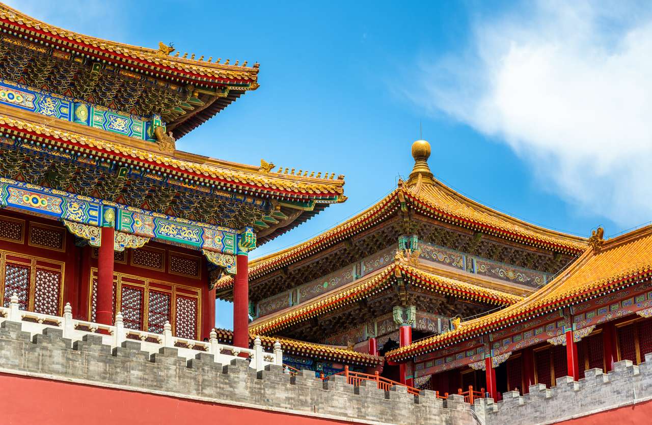 Meridián -kapu Pekingben, Kínában kirakós online