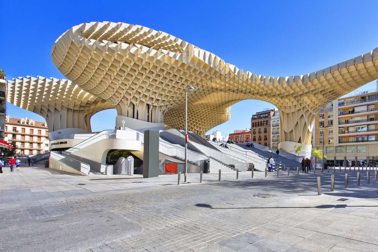 Metropol Sonnenschirm in Sevilla Online-Puzzle