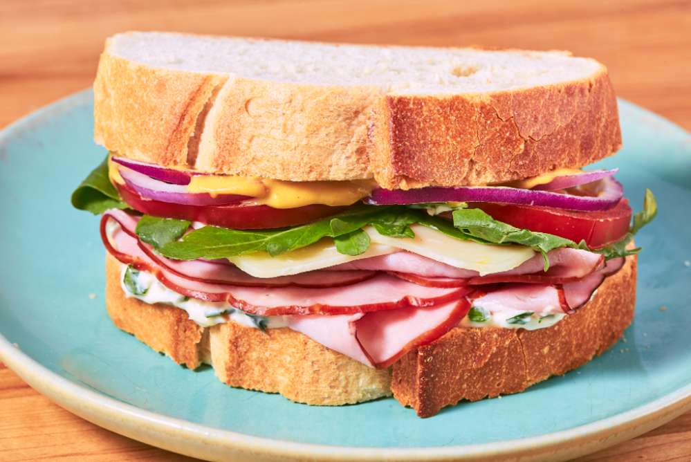 Най -добрият сандвич с шунка онлайн пъзел