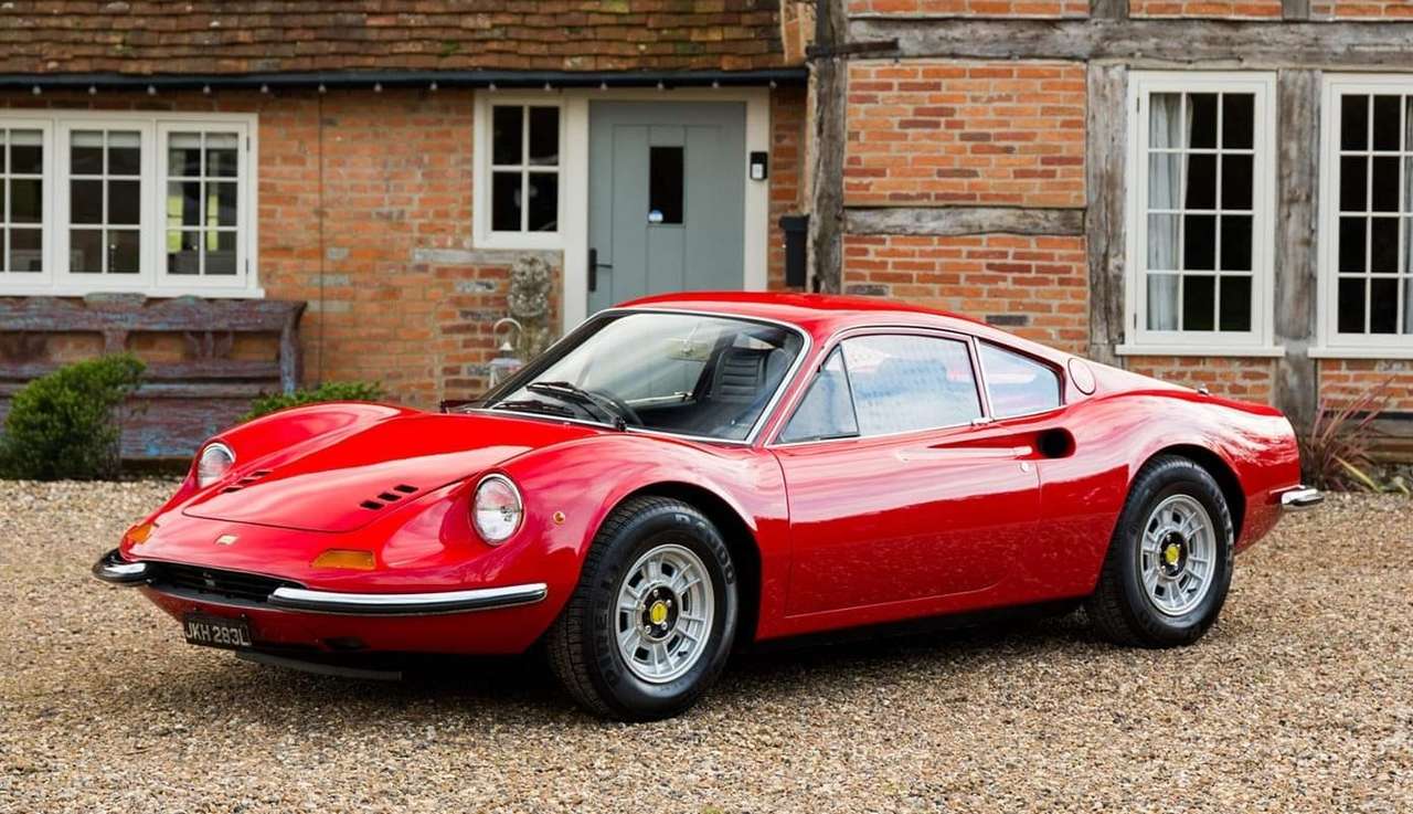1972 Ferrari Dino 246 GT. rompecabezas en línea