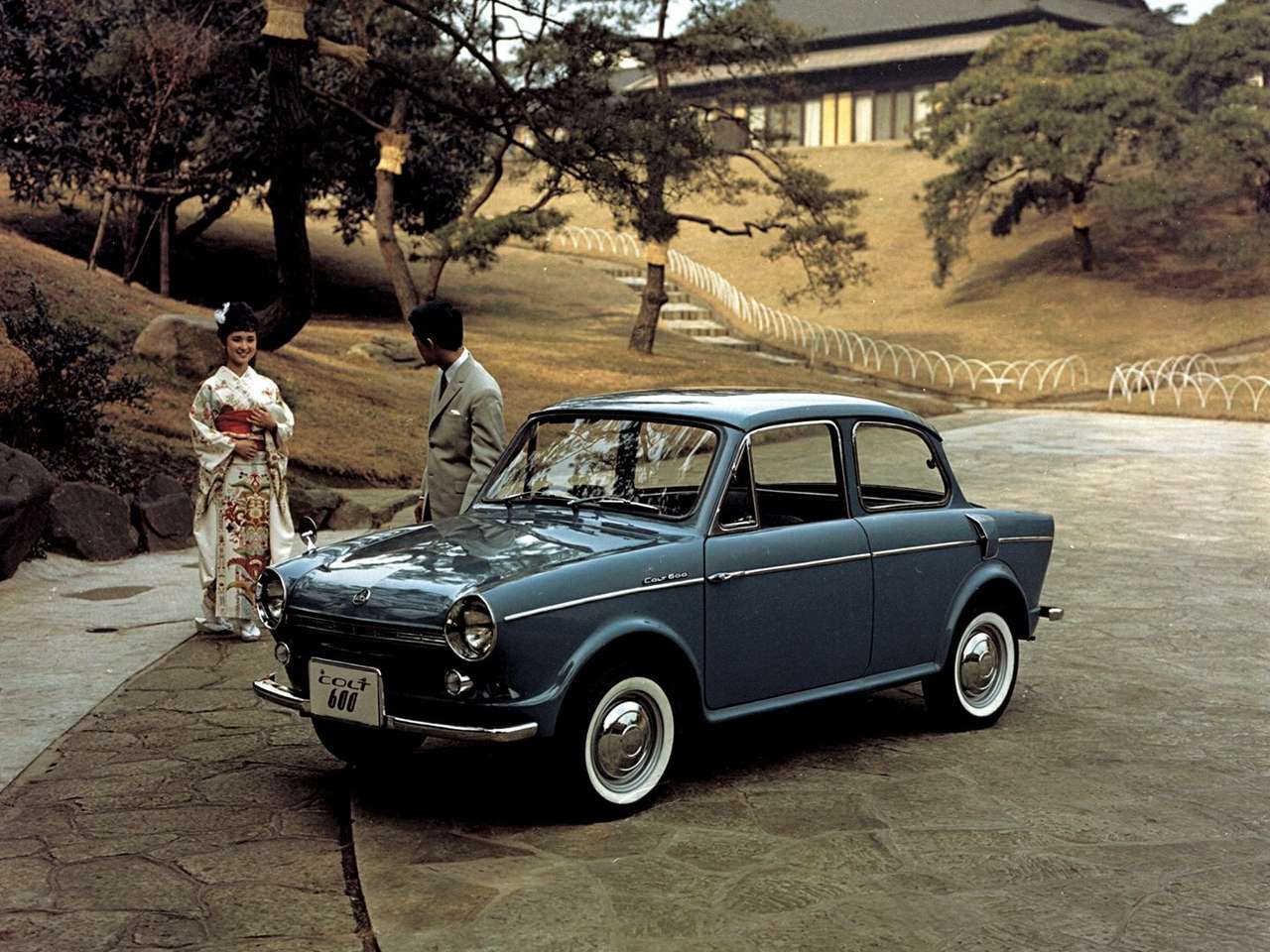 Mitsubishi Colt600 uit 1965. online puzzel