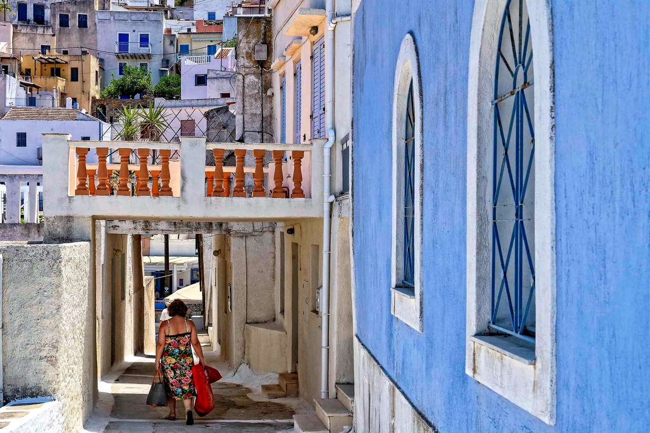 Гръцки остров Кеа онлайн пъзел