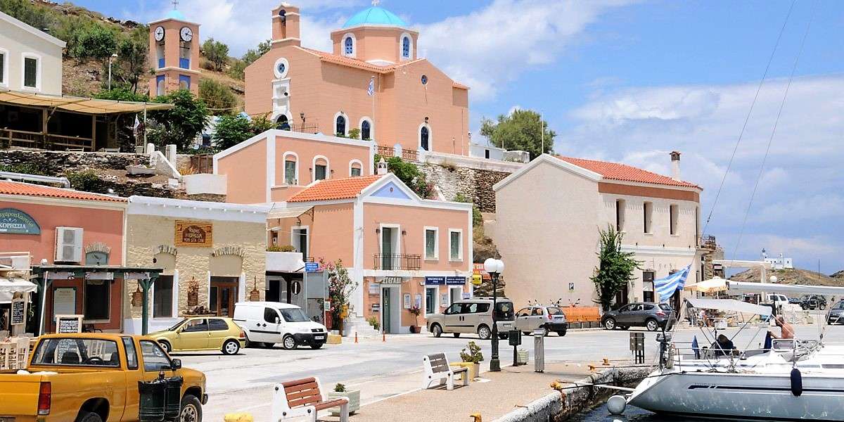 Grekiska ön Kea pussel på nätet