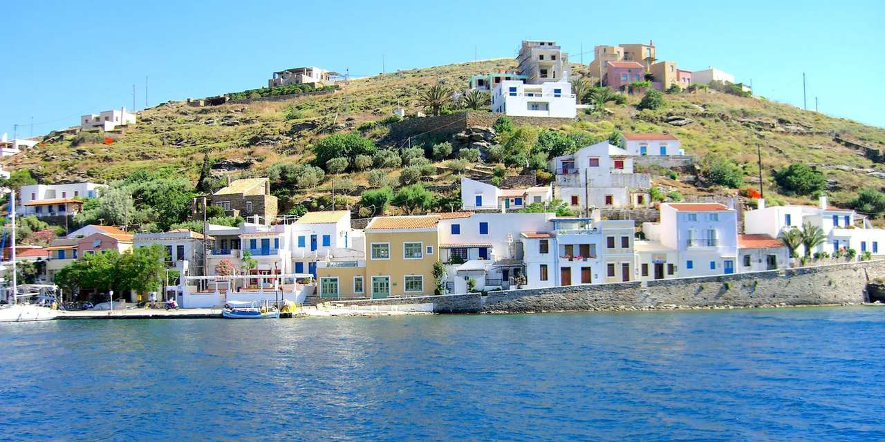 Гръцки остров Кеа онлайн пъзел