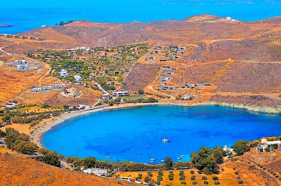 Isla griega de kea rompecabezas en línea
