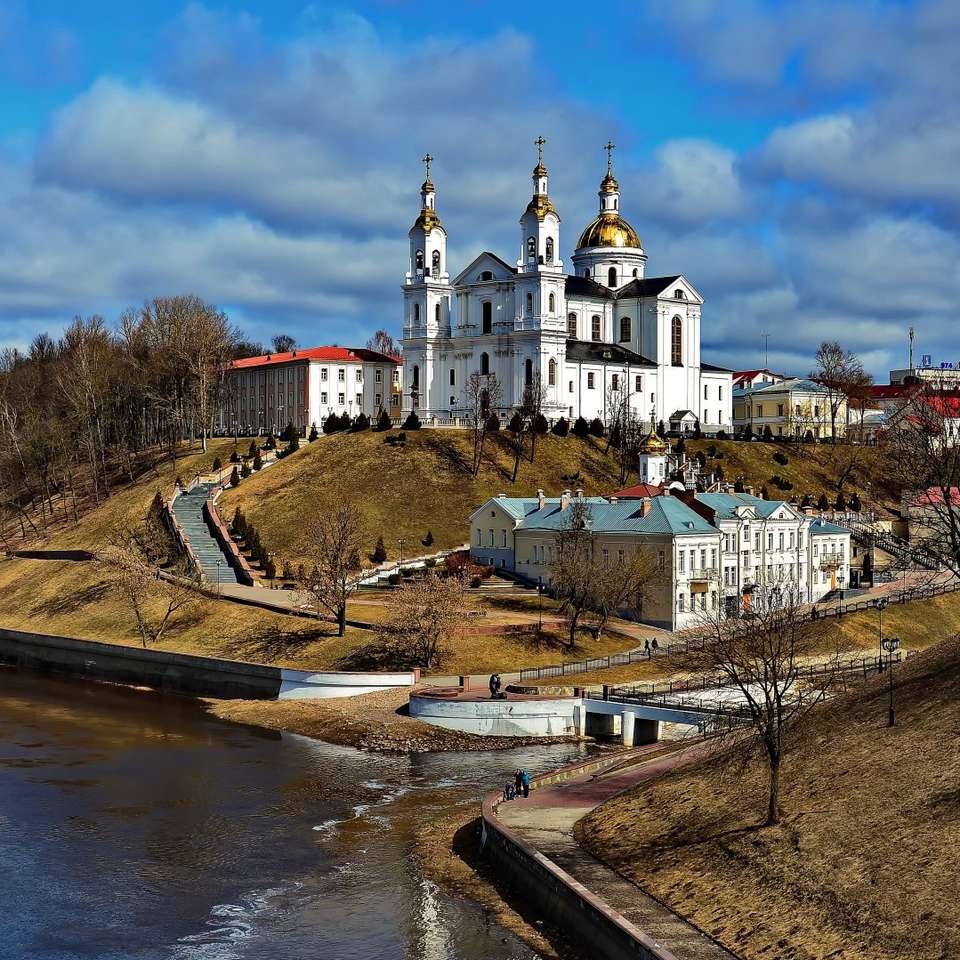 Monastery on the hill jigsaw puzzle online
