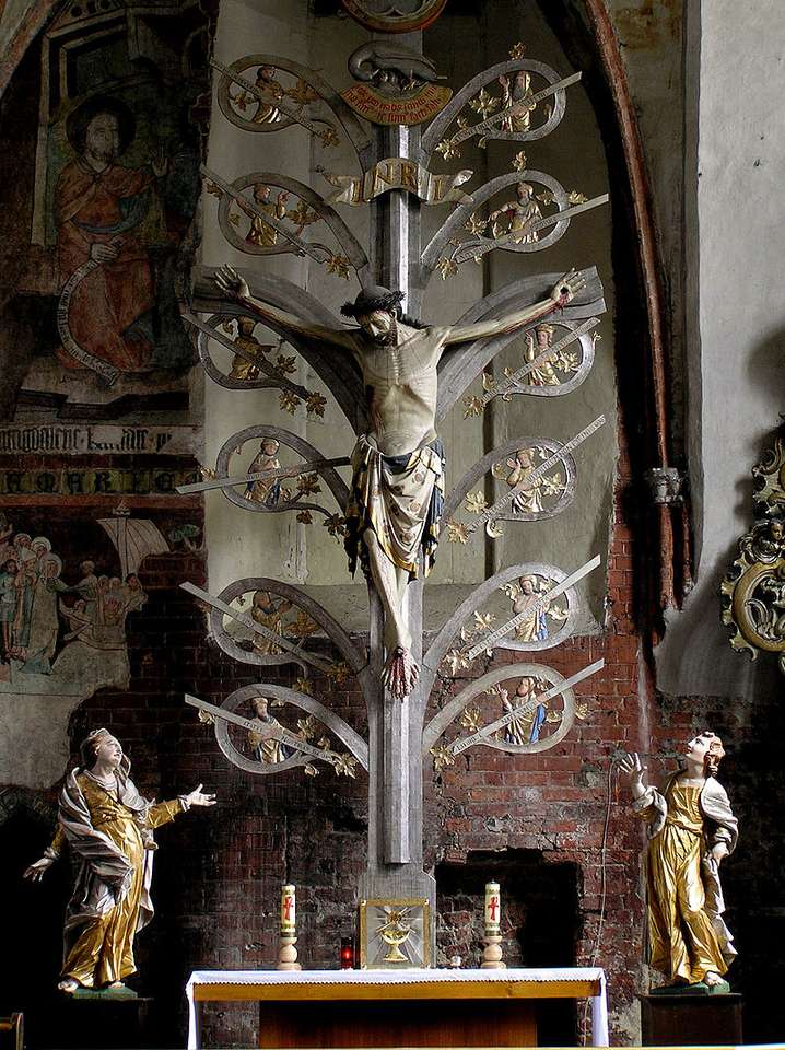 Crucifix mystique puzzle en ligne