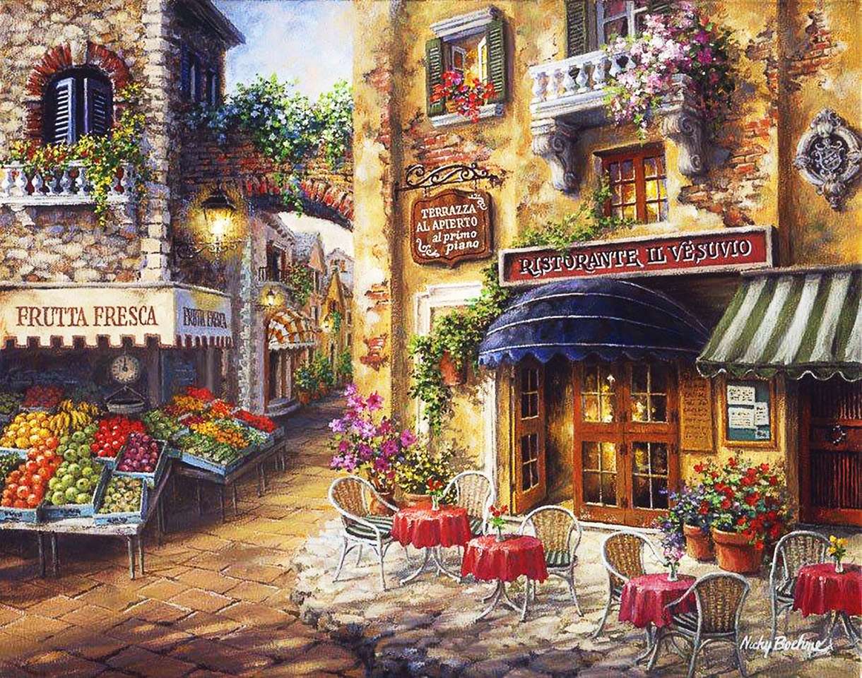 terrace in the center jigsaw puzzle online