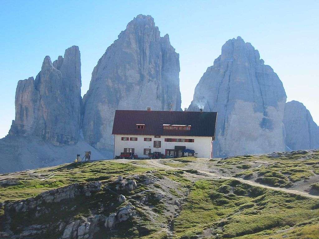 Drei Zinnen Rifugiohütte legpuzzel online