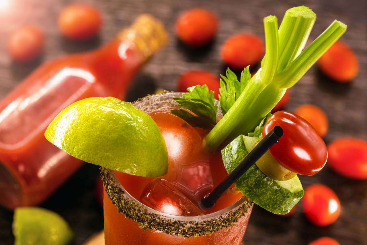 Canadese Caesar-drank legpuzzel online