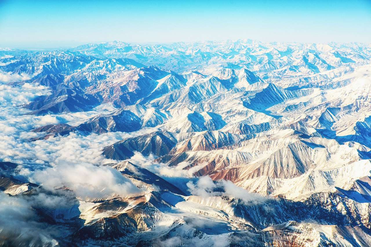 Планините Анди (Cordillera de los Andes) онлайн пъзел