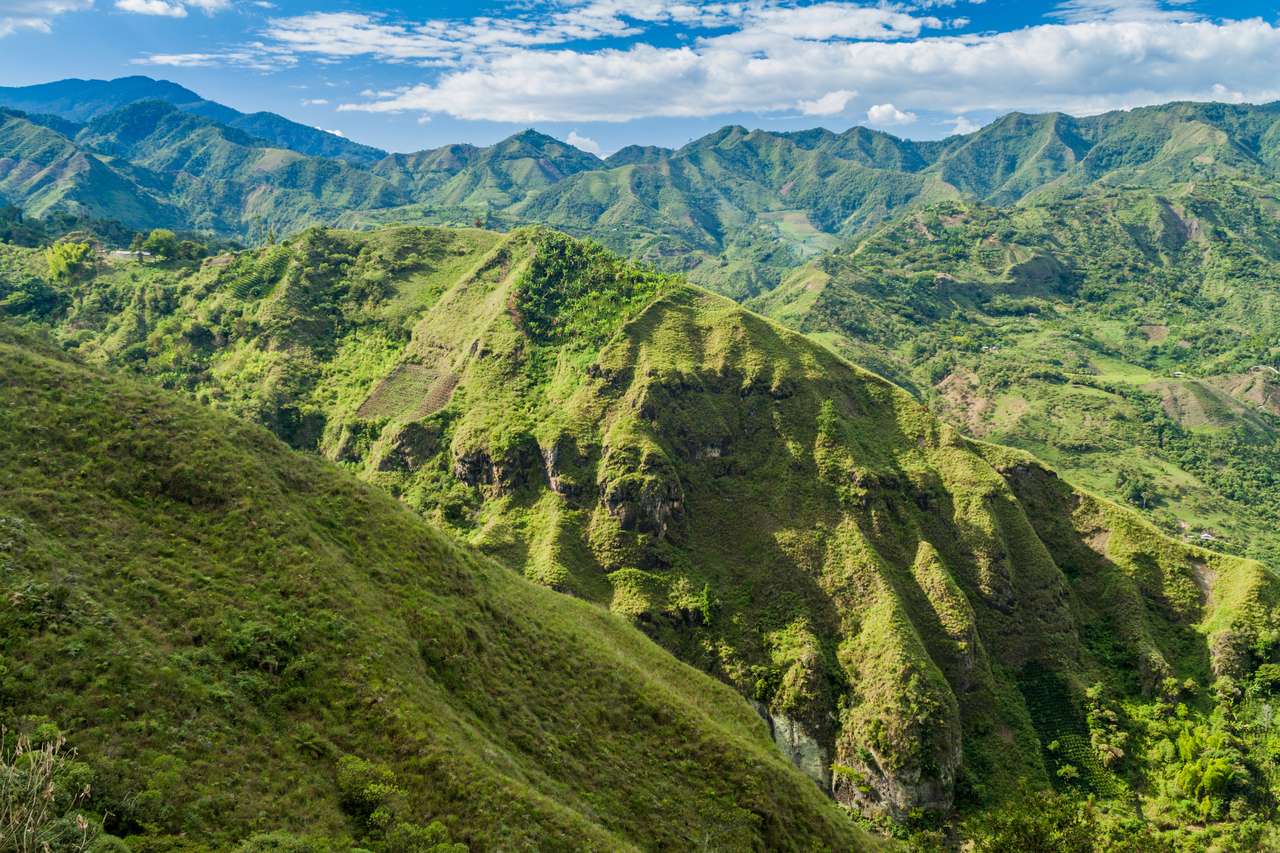 Tierradentro -dalen i Colombia pussel på nätet