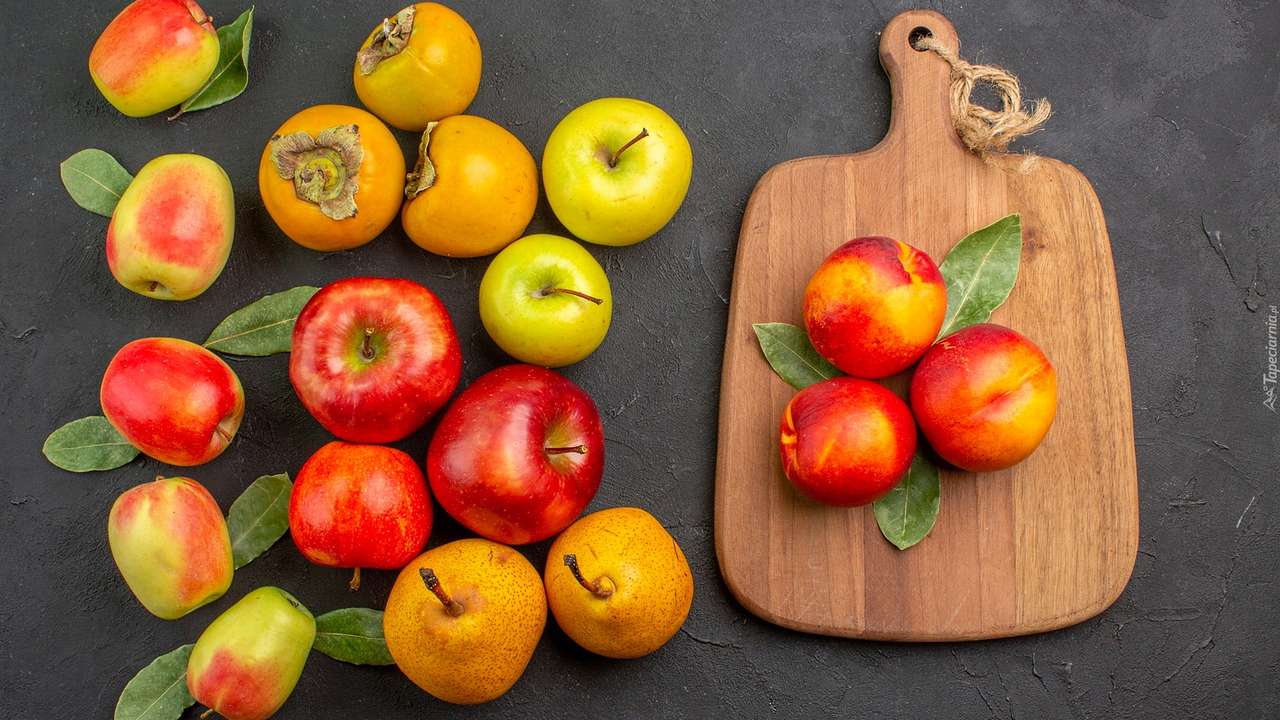 Egészséges gyümölcs kirakós online