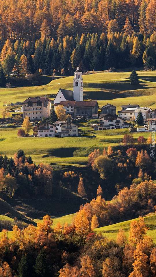 Igreja na Suíça puzzle online