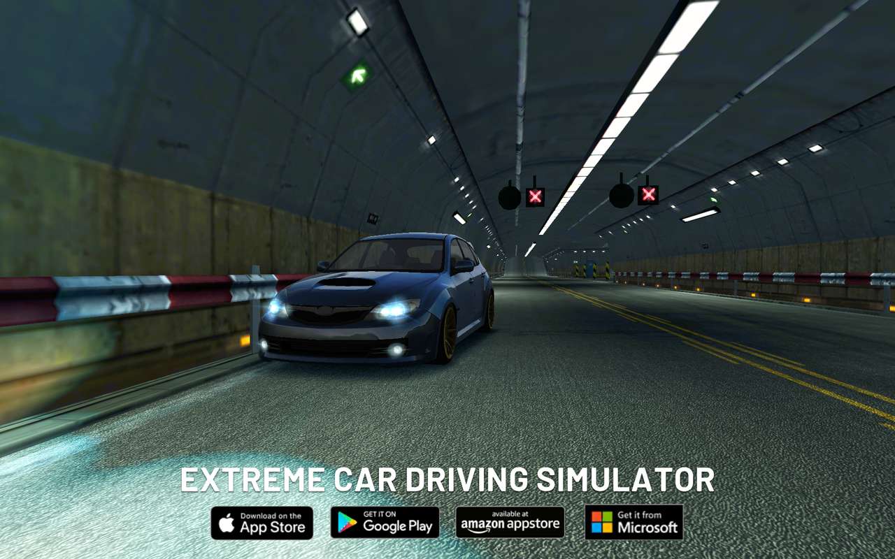 Extreme car sim Subaru impreza wrx hatchback online παζλ