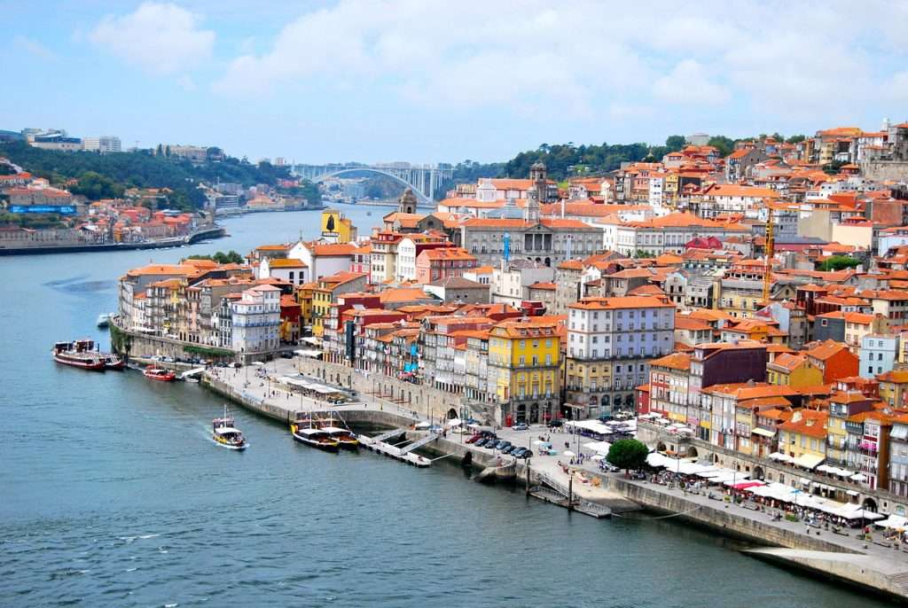 Град Порто в Португалия онлайн пъзел