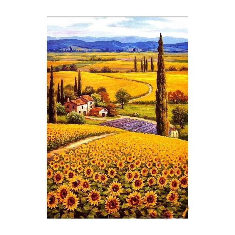 Sunflower jigsaw puzzle online