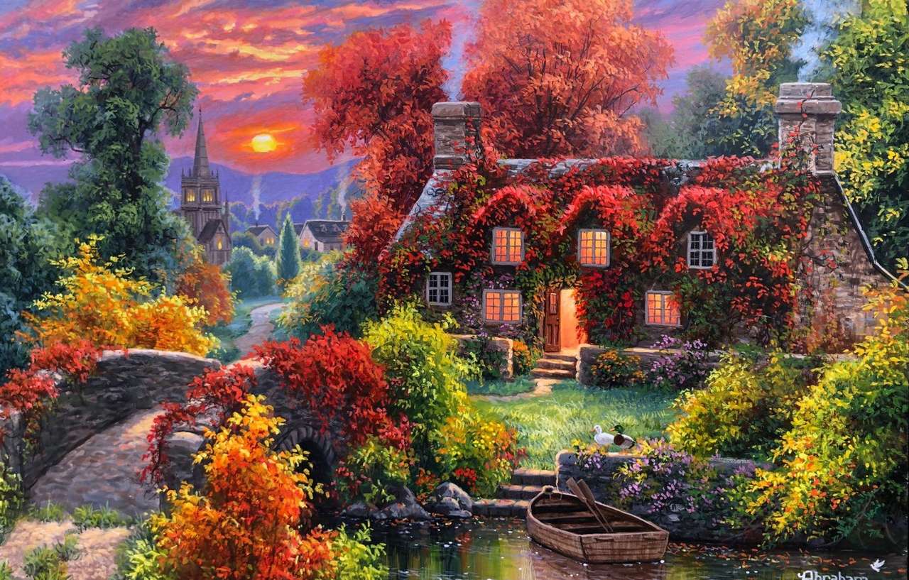 house with ivy online puzzle