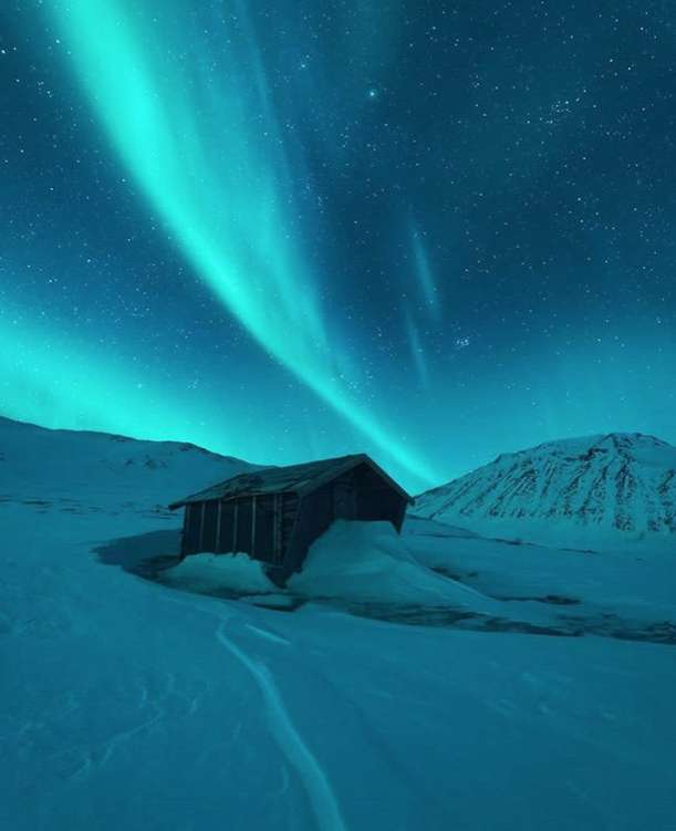 Noruega aurora rompecabezas en línea