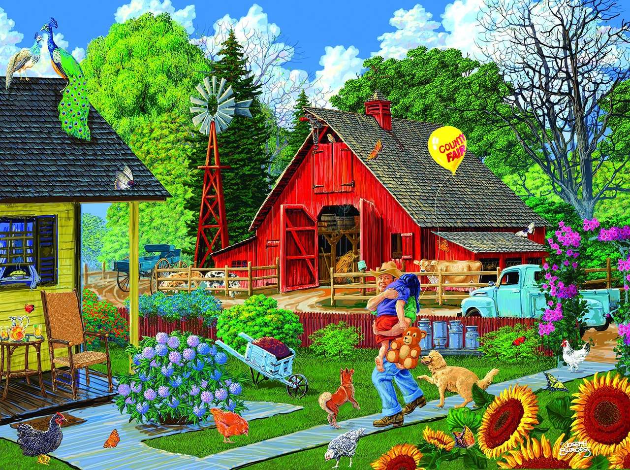 Home from the Fair Online-Puzzle