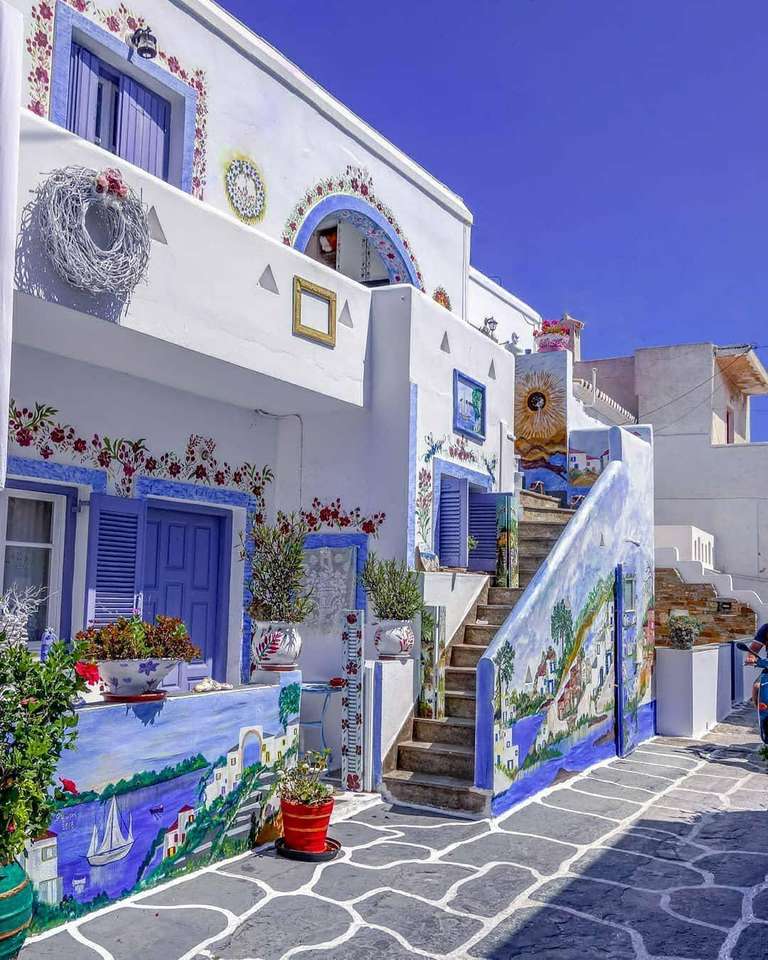 Греческий остров Кифнос онлайн-пазл