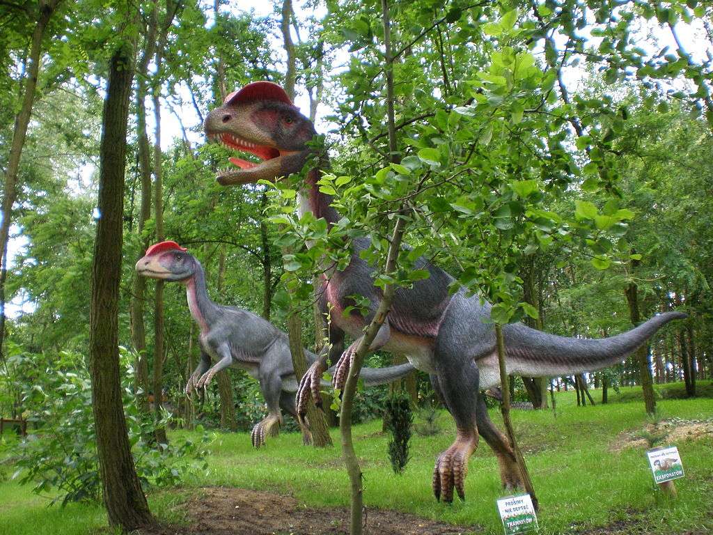 Парки динозаврів у Польщі пазл онлайн
