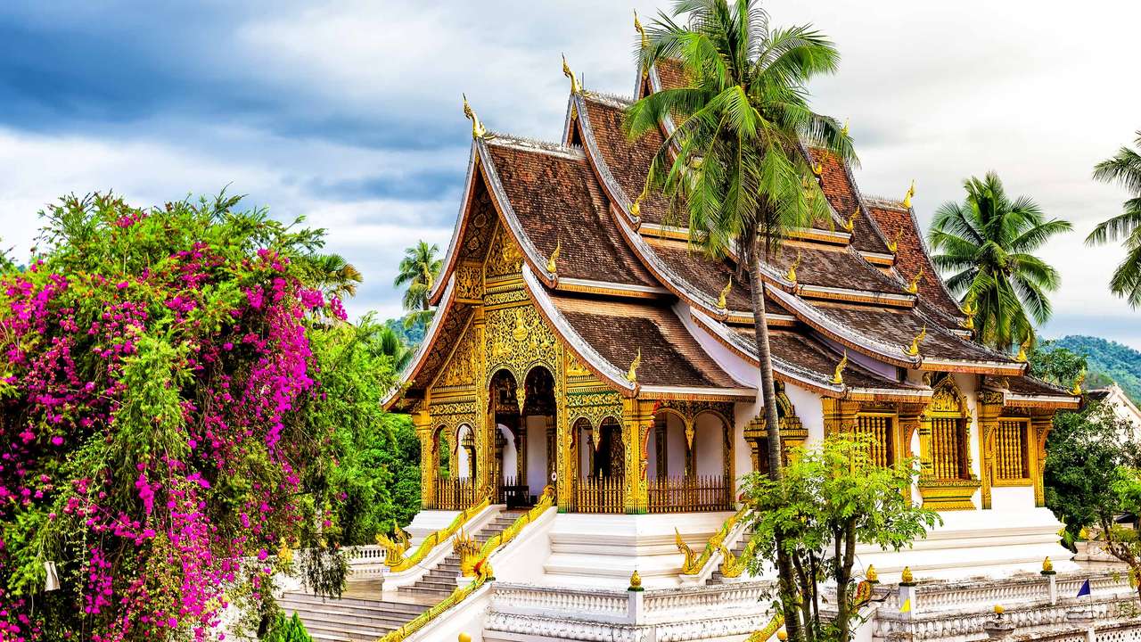 koninklijk museum in Laos online puzzel