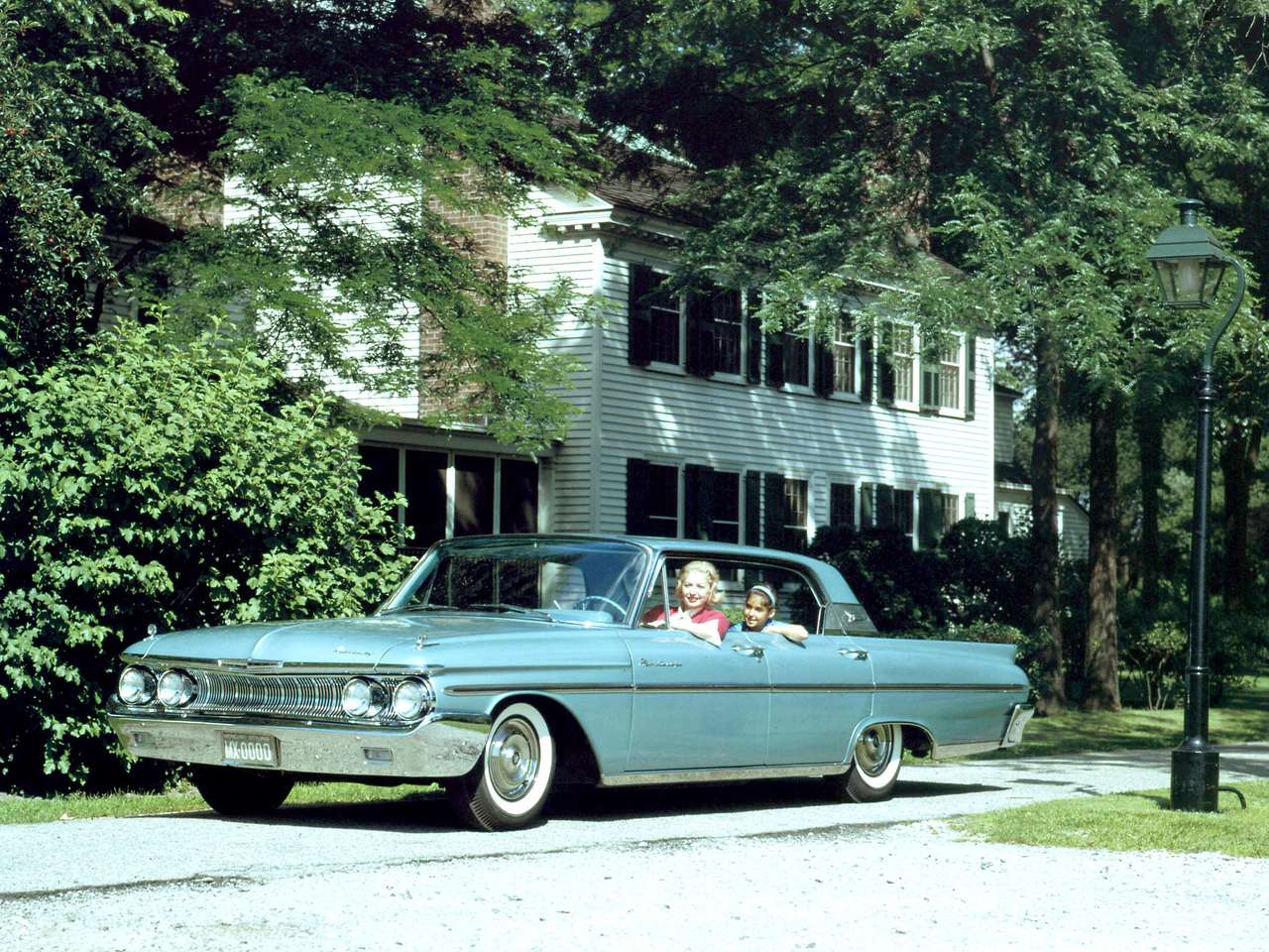 1961 Mercury Monterey techo rígido de 4 puertas rompecabezas en línea