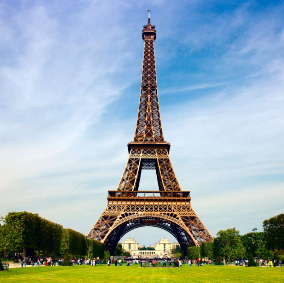 La torre Eiffel rompecabezas en línea