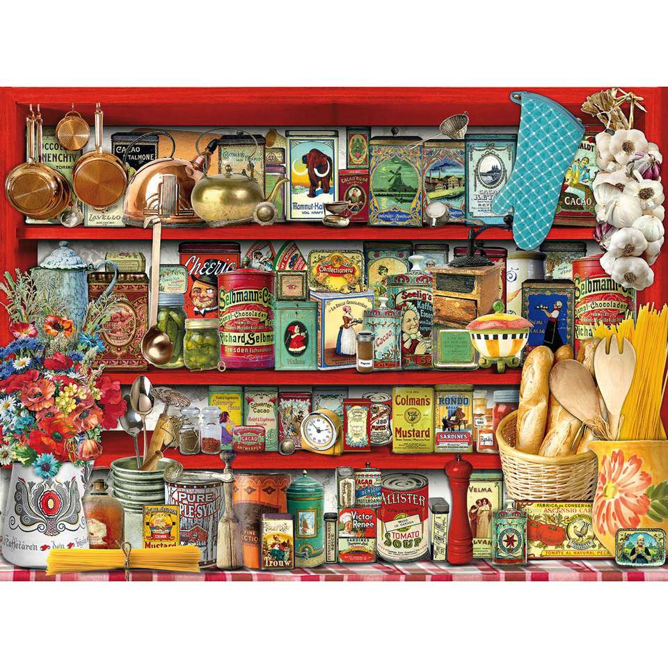 bucătărie de modă veche jigsaw puzzle online