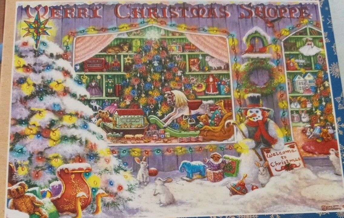 boldog karácsonyi boltot online puzzle