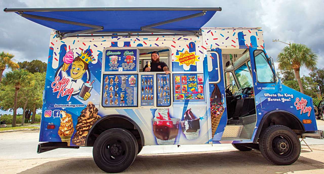 Camion de crème glacée puzzle en ligne
