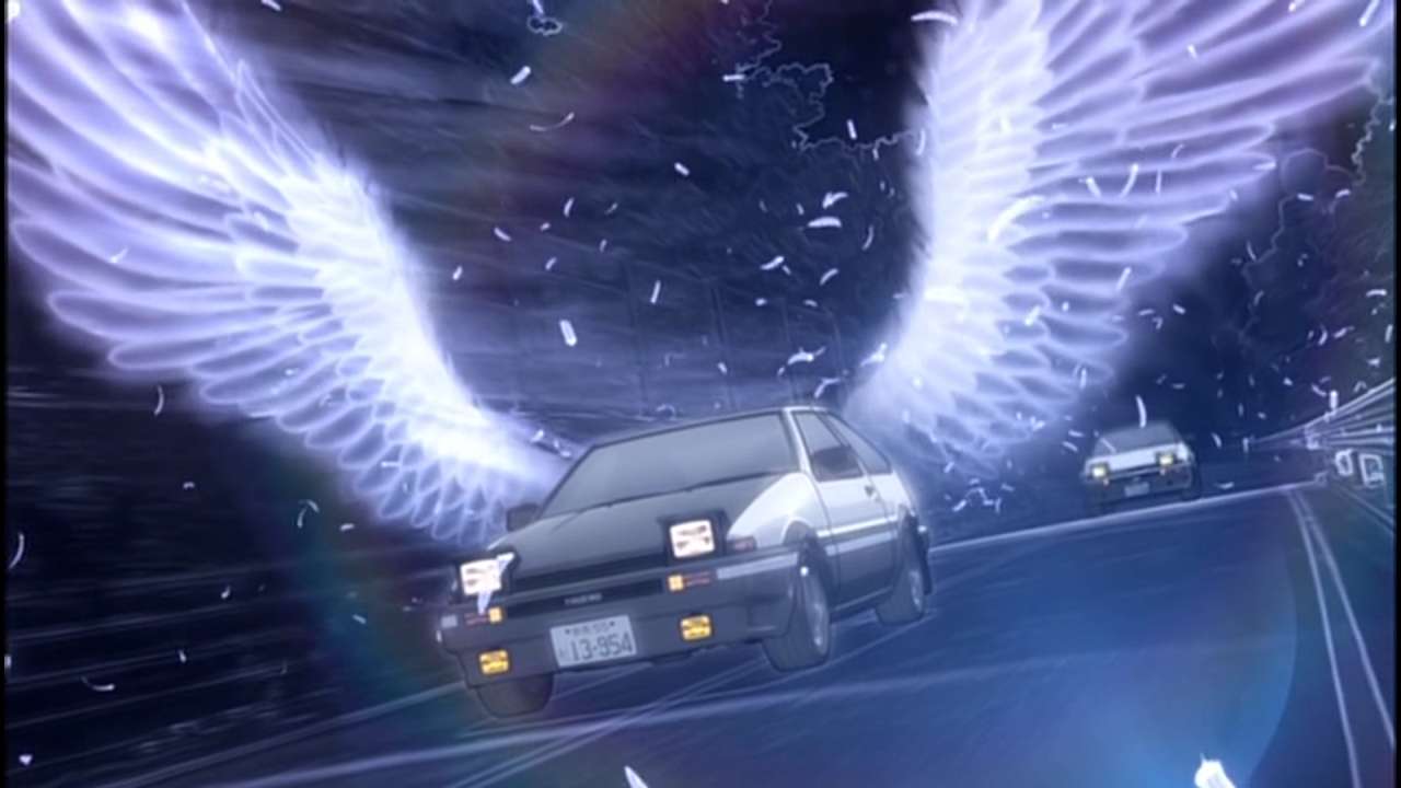 Initial D Toyota trueno ae86 legend wings puzzle online